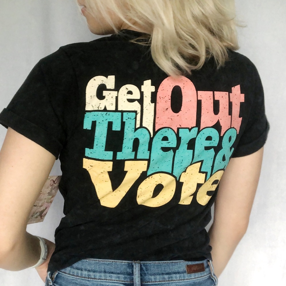 Sale! Vote! NWT Graphic Tee - Picture 3 of 9